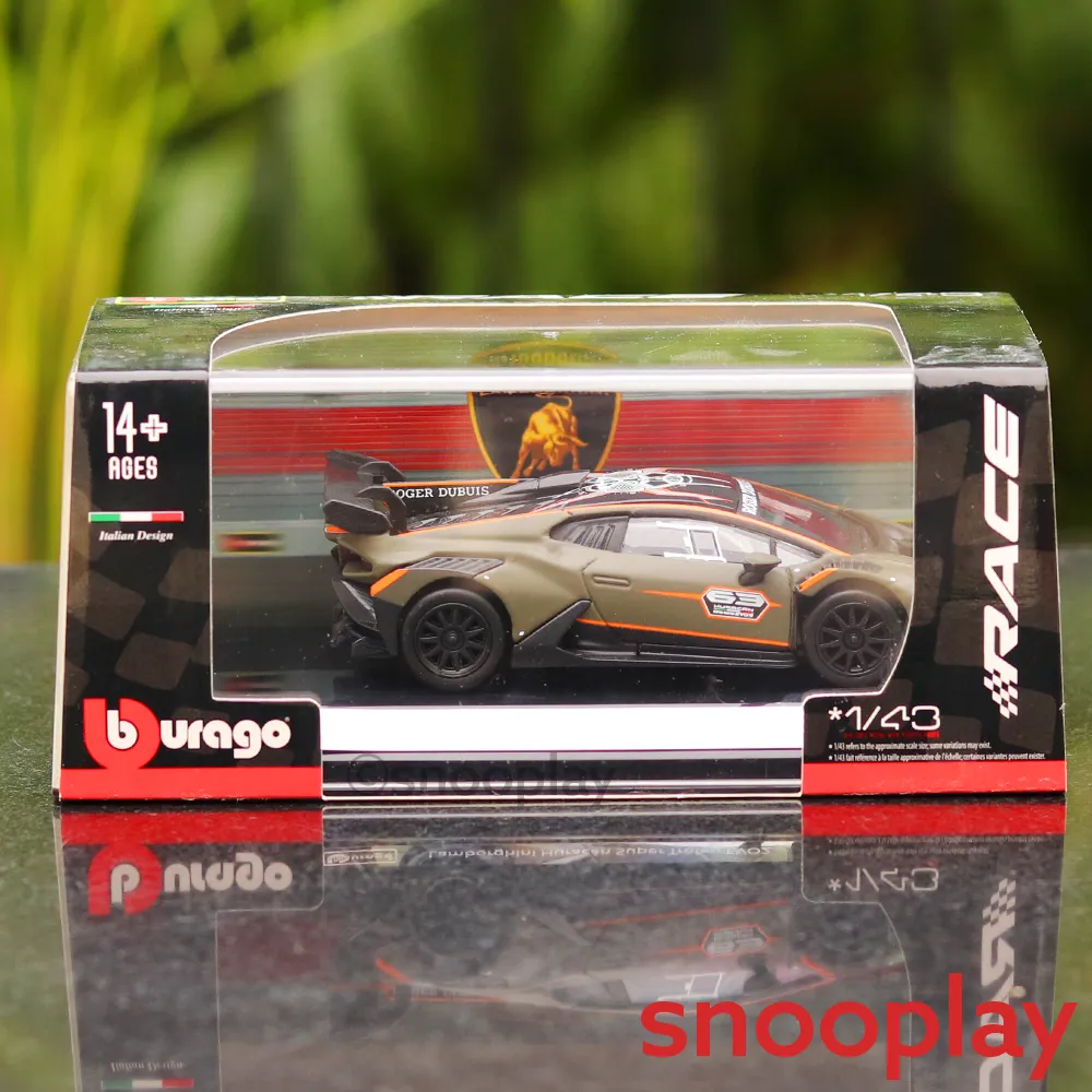 Original Licensed Lamborghini Huracan Super Trofeo EVO2 Toy Car (Scale 1:43)