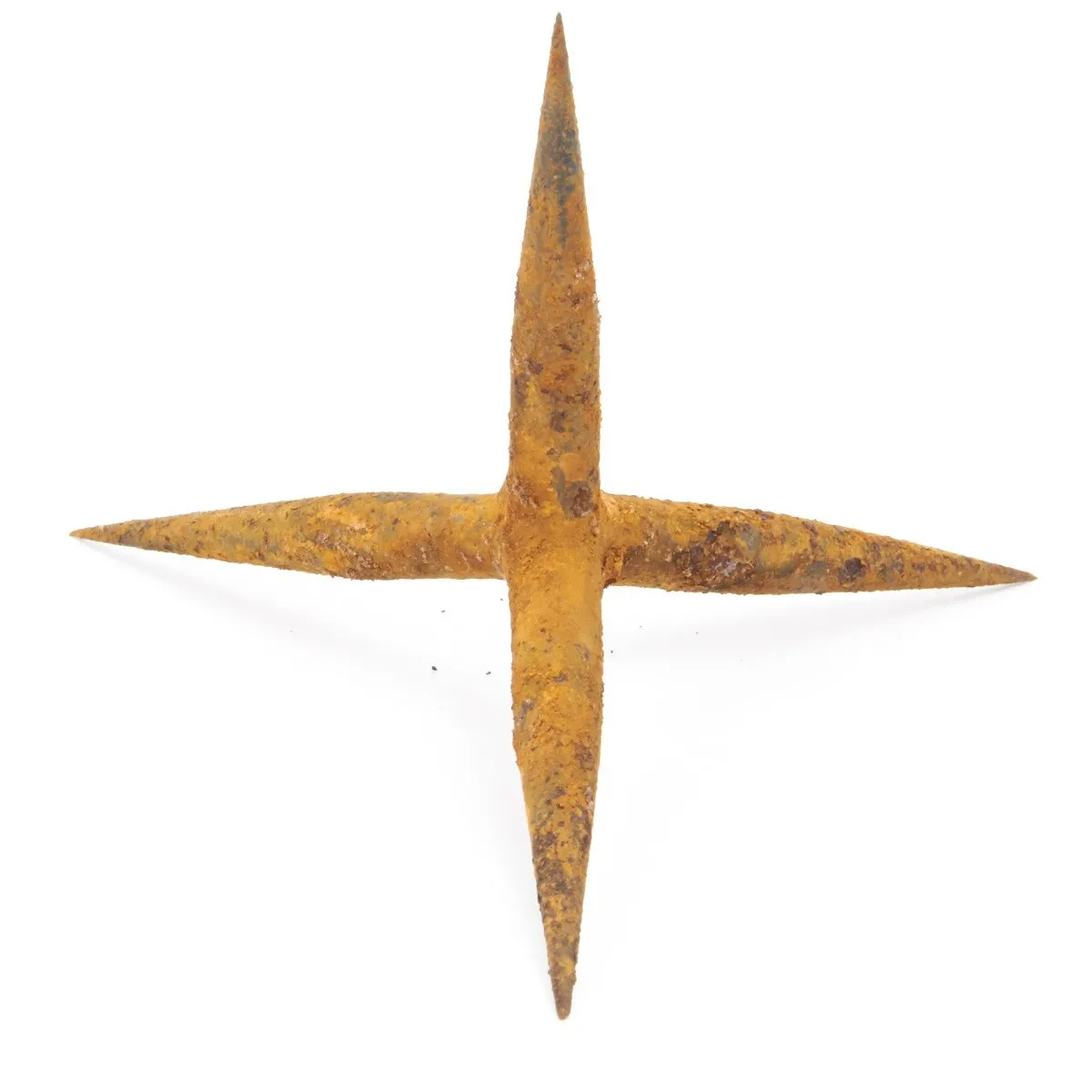 Original Vintage Military Issue Steel Caltrop