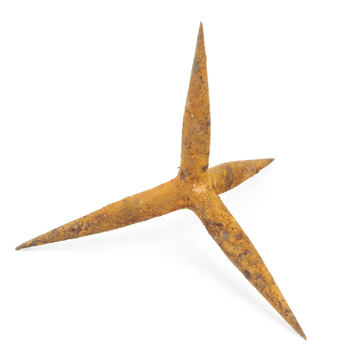 Original Vintage Military Issue Steel Caltrop