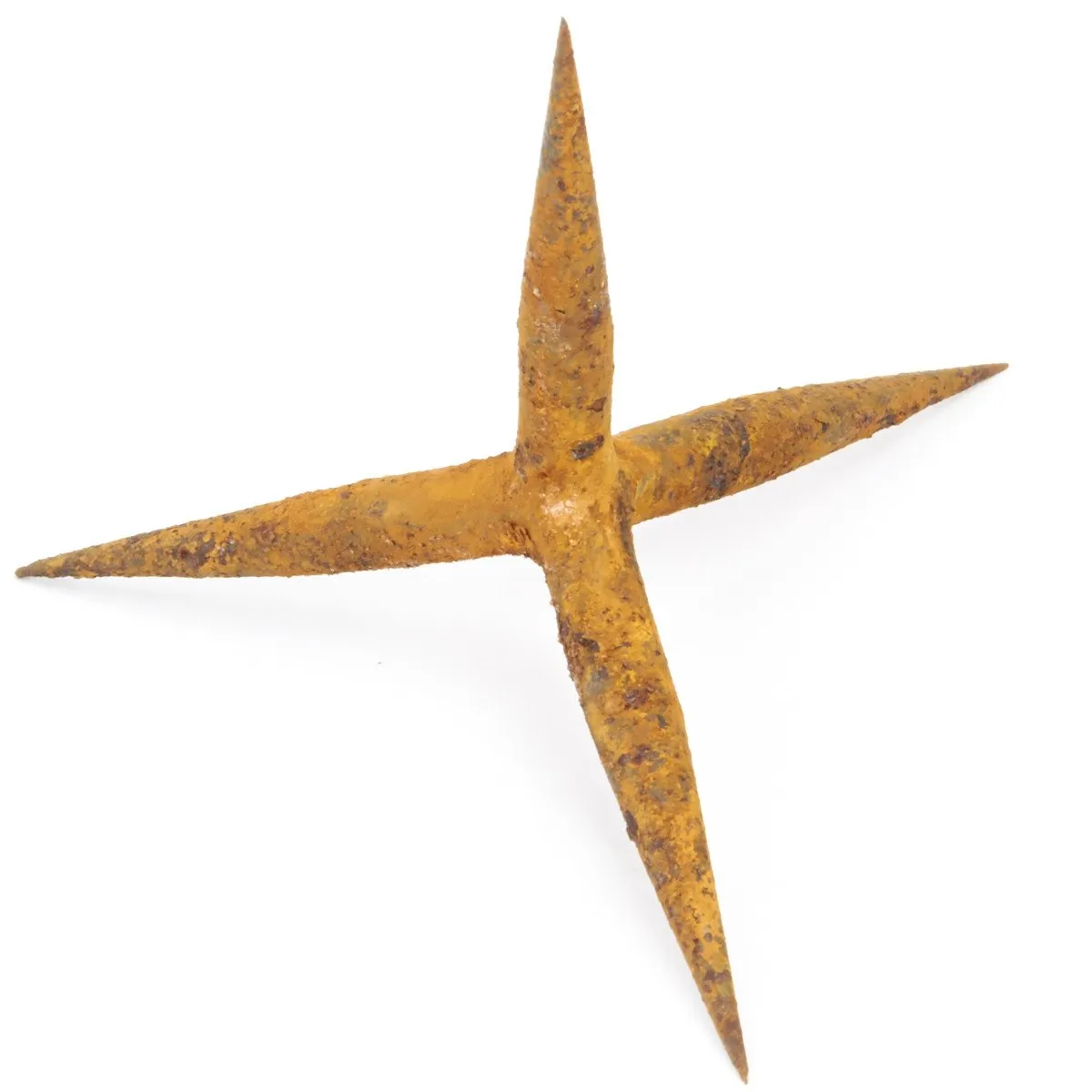 Original Vintage Military Issue Steel Caltrop