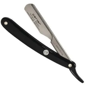 Parker - Professional Barber Razor Shavette PTB, Black Resin