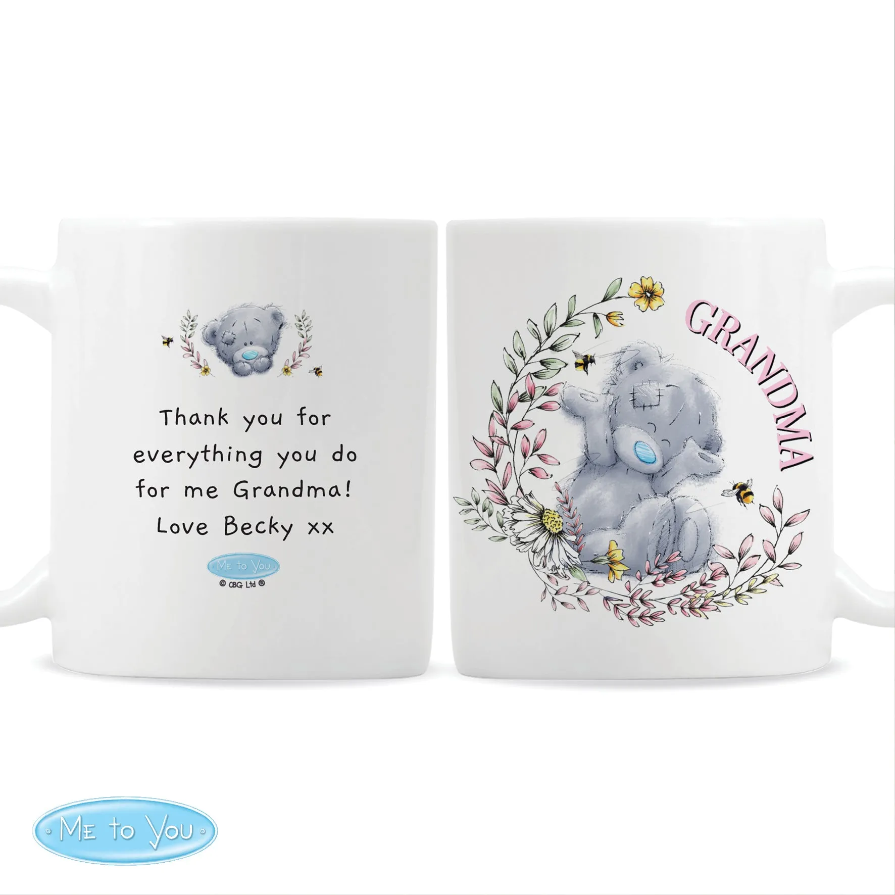 Personalised Me To You Bees Mug