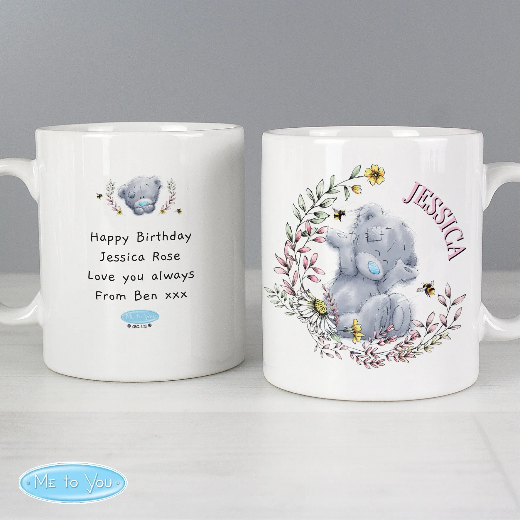 Personalised Me To You Bees Mug