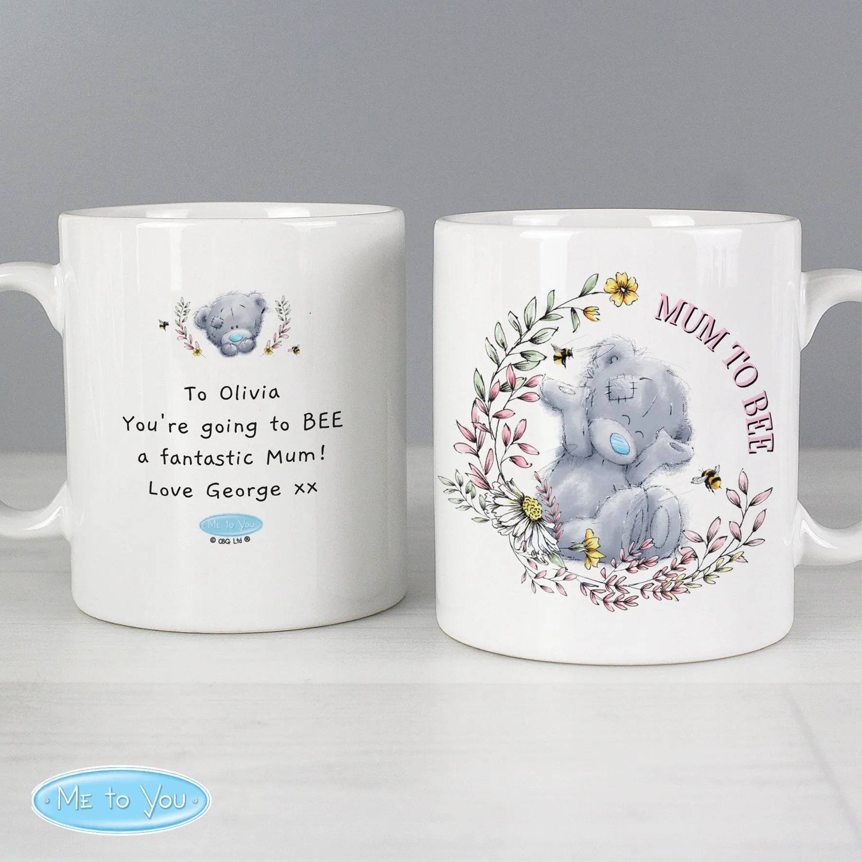 Personalised Me To You Bees Mug