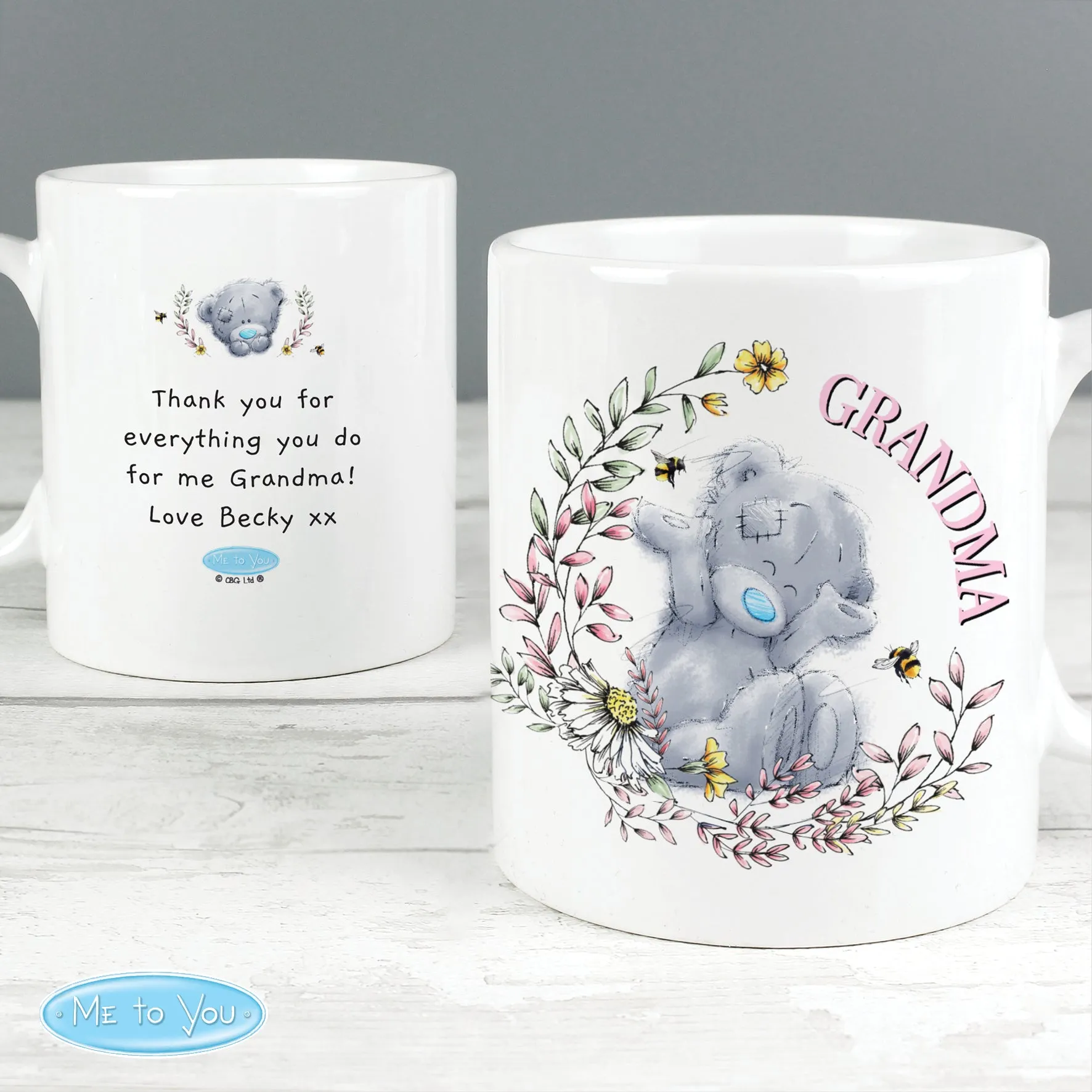 Personalised Me To You Bees Mug