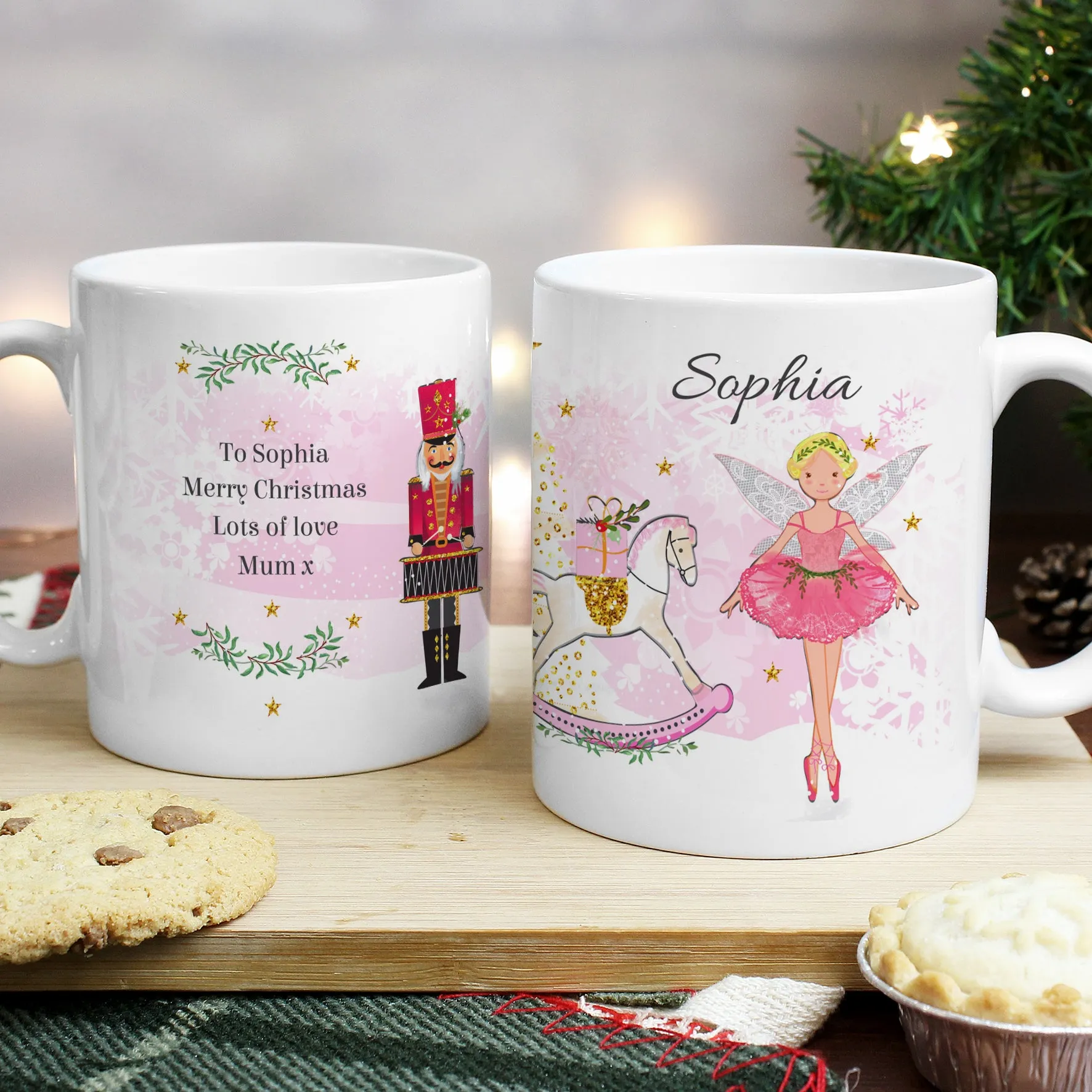 Personalised Sugar Plum Fairy Mug