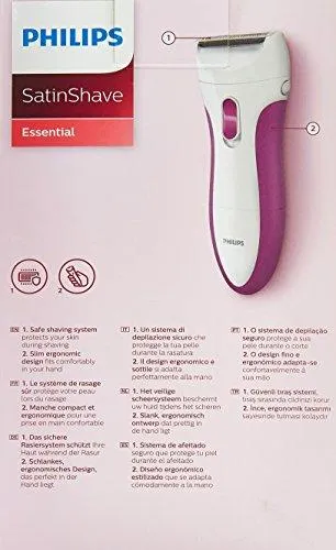 Philips Cordless Wet/Dry SatinShave Essential