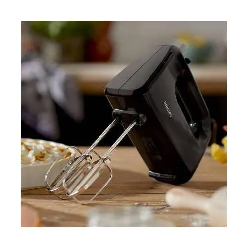 Philips HR3705/10 Hand Mixer 300 Watt, Black