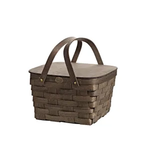 Pie Basket in Driftwood Grey