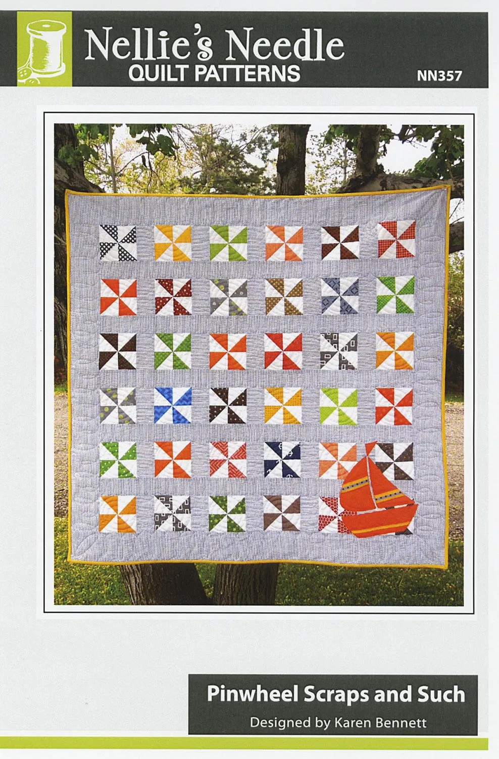 Pinwheel Scraps and Such Quilt