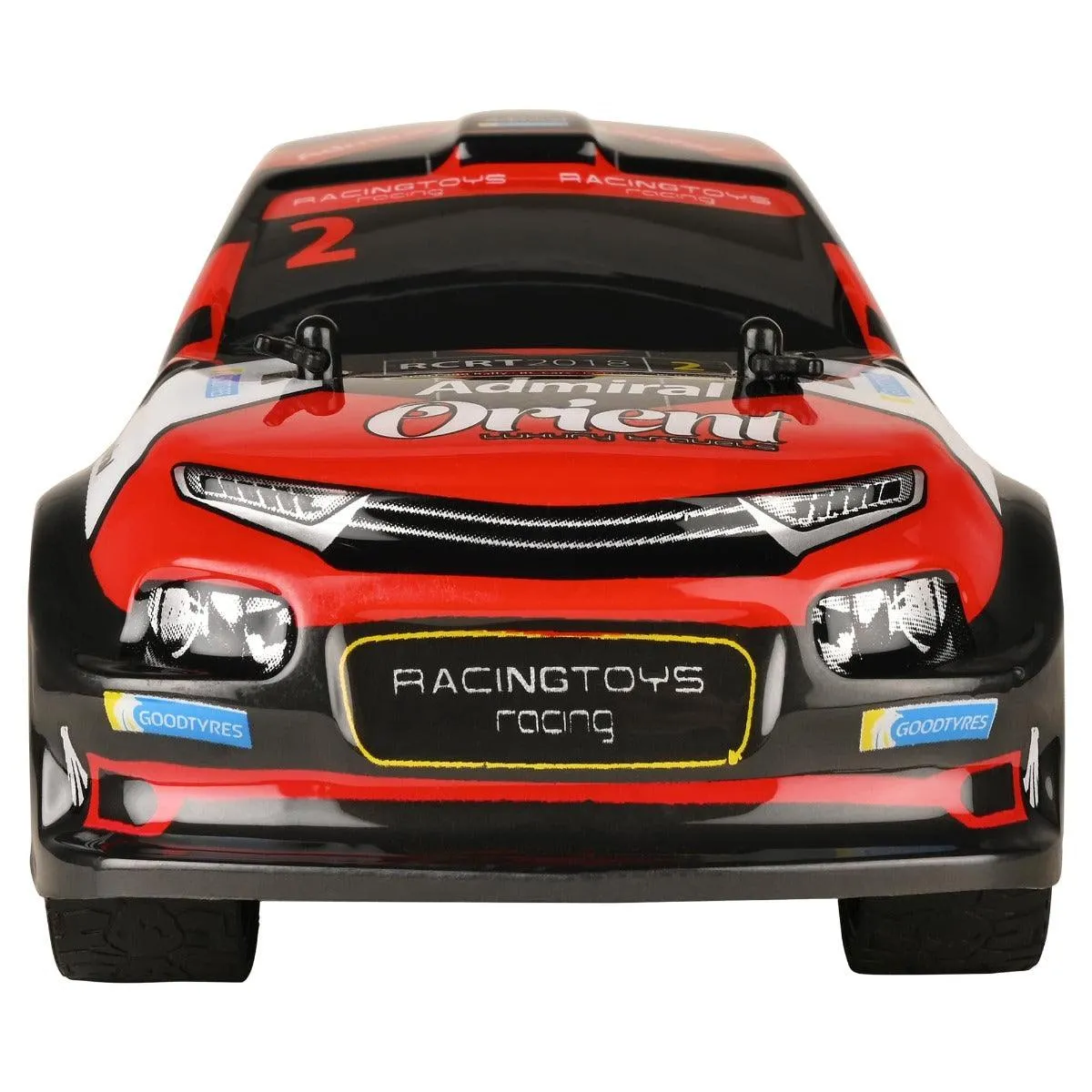 Playzu Rally Xtreme 1:16 Scale R/C Car - Red for Ages 6 