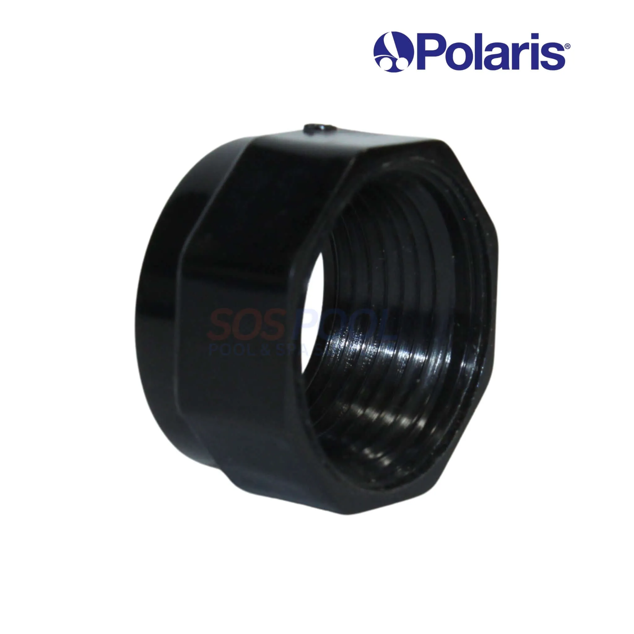 Polaris Feed Hose Nut For Cleaners | Black | D16