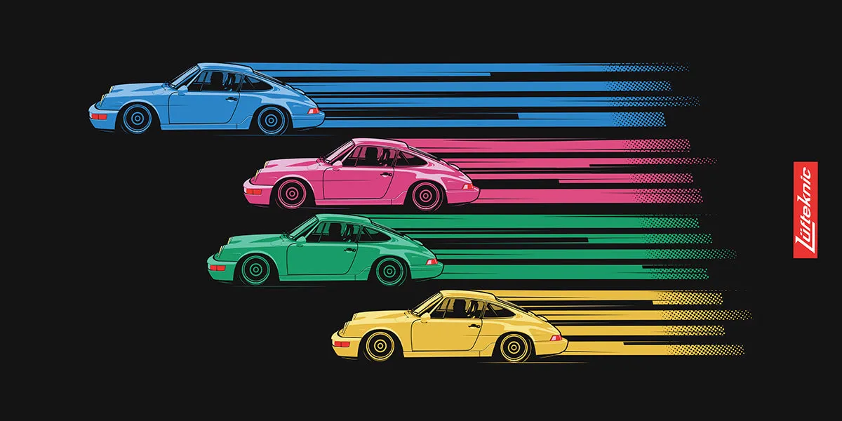 Porsche Beach towel - 964 RS