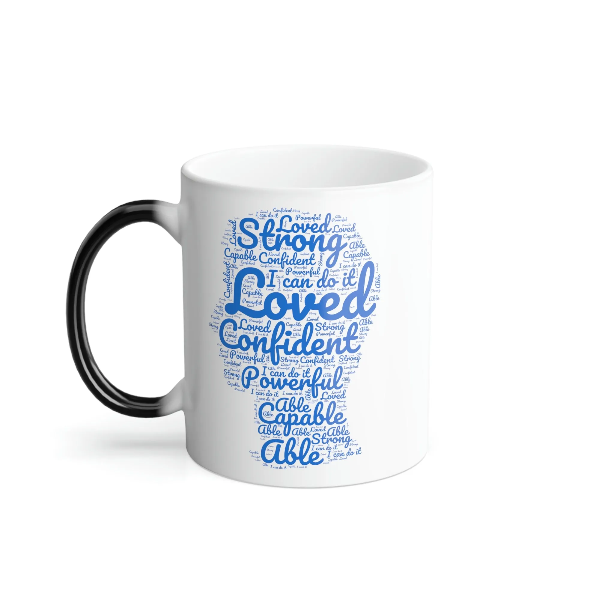 Positive affirmations 11oz Color Morphing Mug