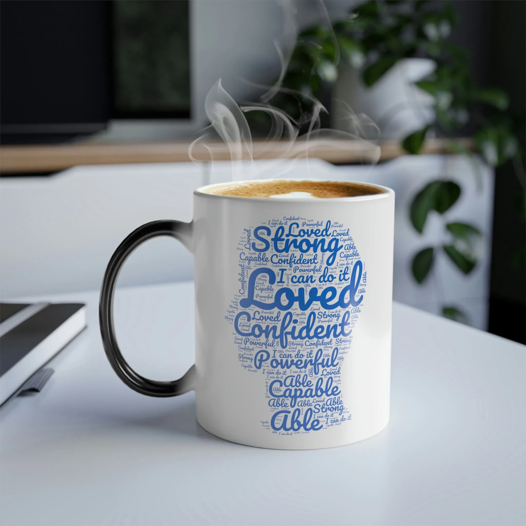 Positive affirmations 11oz Color Morphing Mug