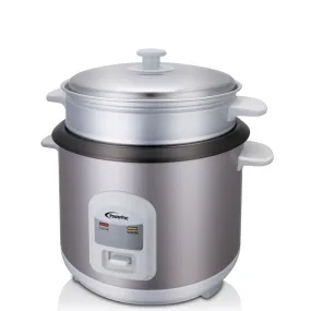 POWERPAC PPRC68 PREMIUM RICE COOKER WITH STEAMER 1.8L