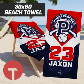 Premier Prospects - 30"x60" Beach Towel