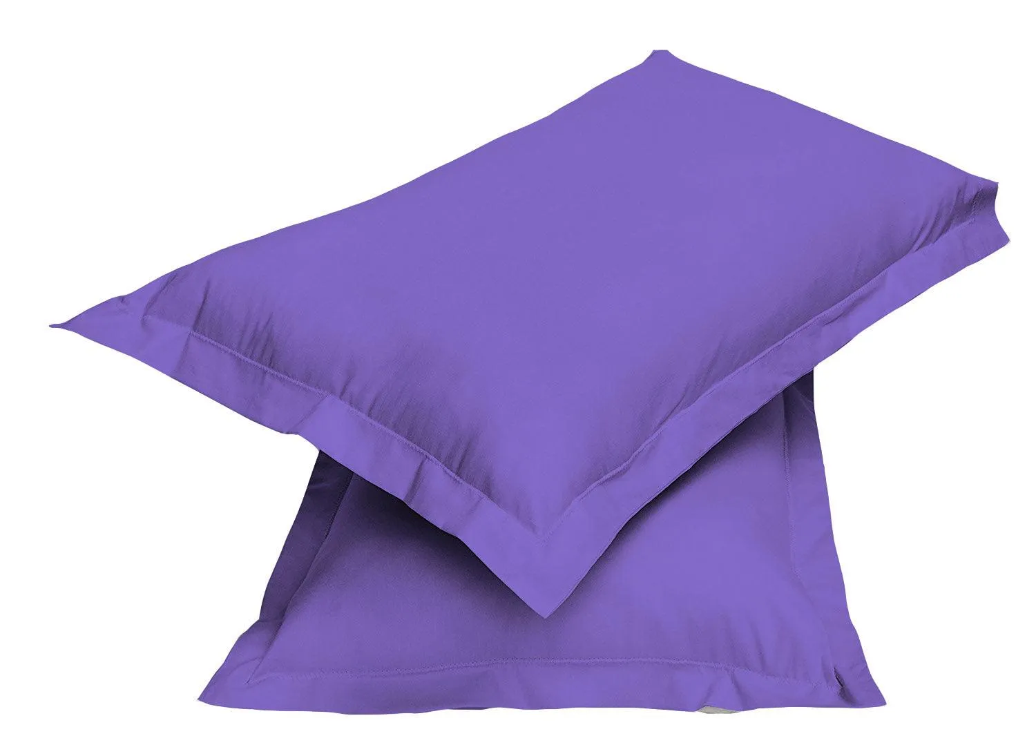 Premium Violet Standard Size 2 Piece Set Pillow Cover 50x75cm with Super soft Brushed Fabric