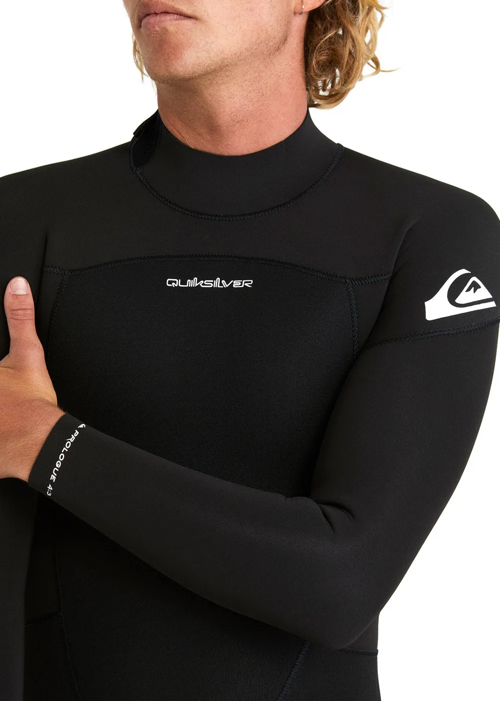 Quiksilver Mens Prologue 3/2mm GBS Back Zip Steamer