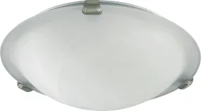 Quorum 3000-16-65 Ceiling Flush Mount - Satin Nickel