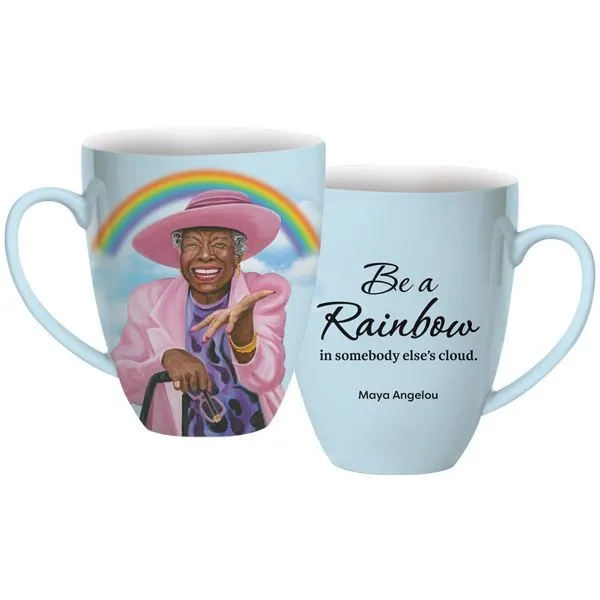 RAINBOW MAYA ANGELOU MUG