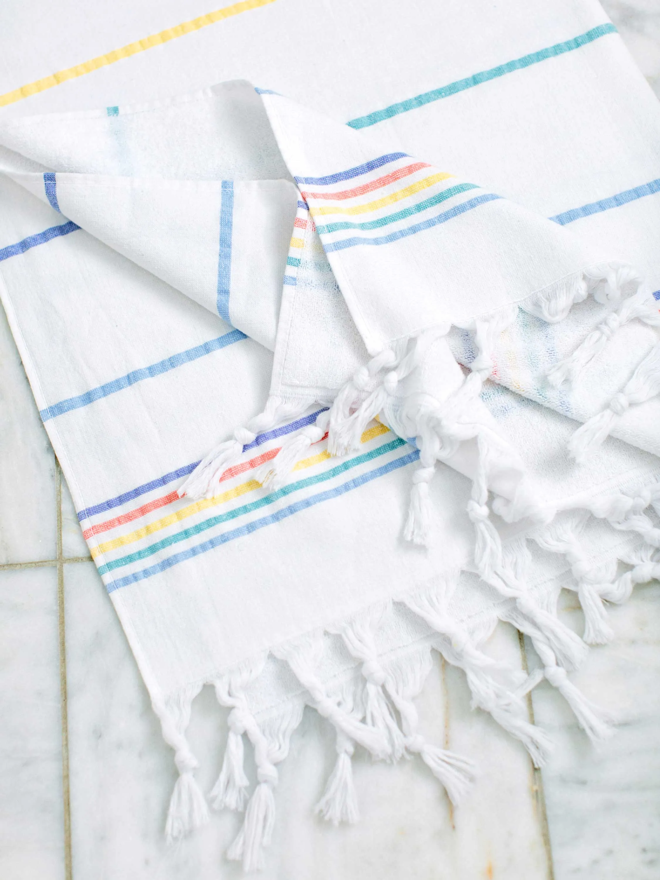 Rainbow Miami Turkish Towel