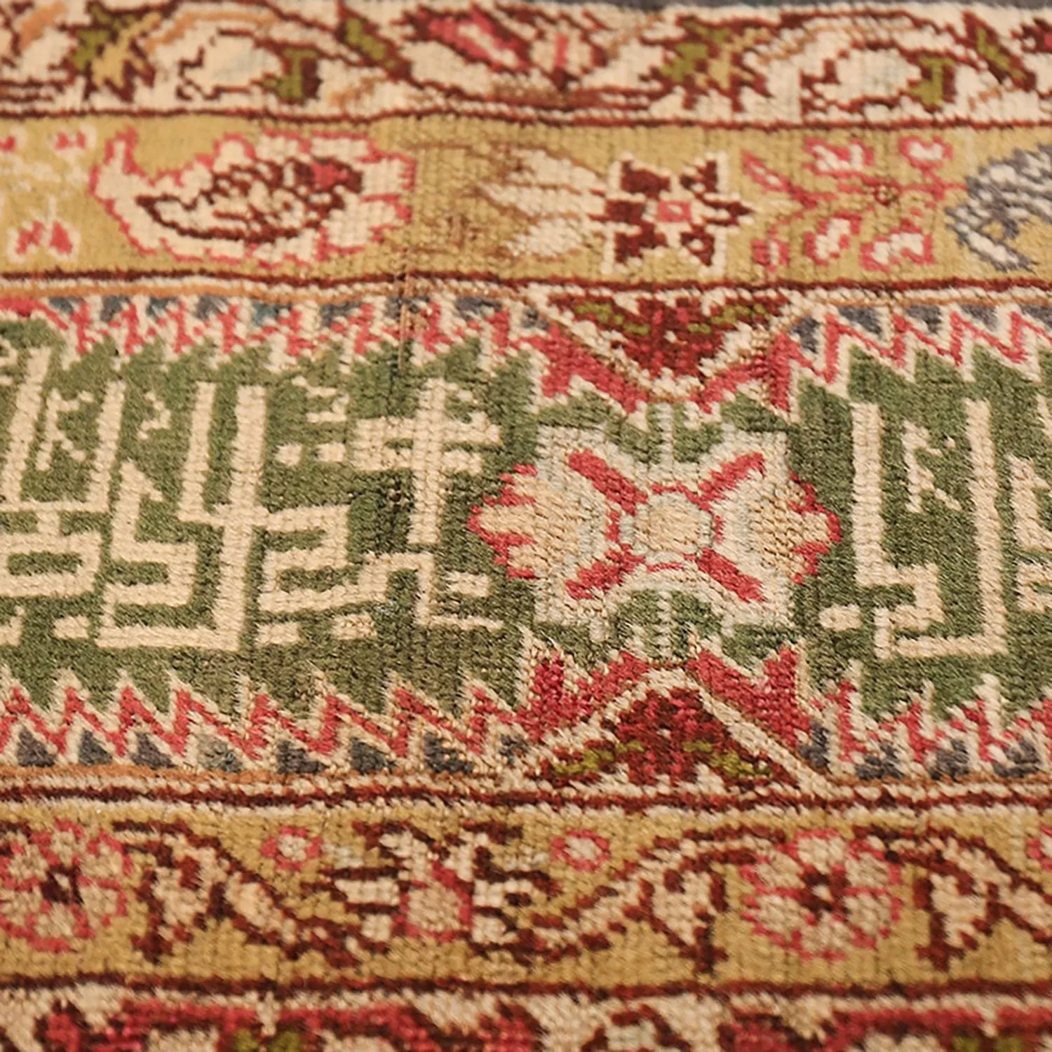 Red Antique Turkish Keysari Rug - 6'2" x 8'8"