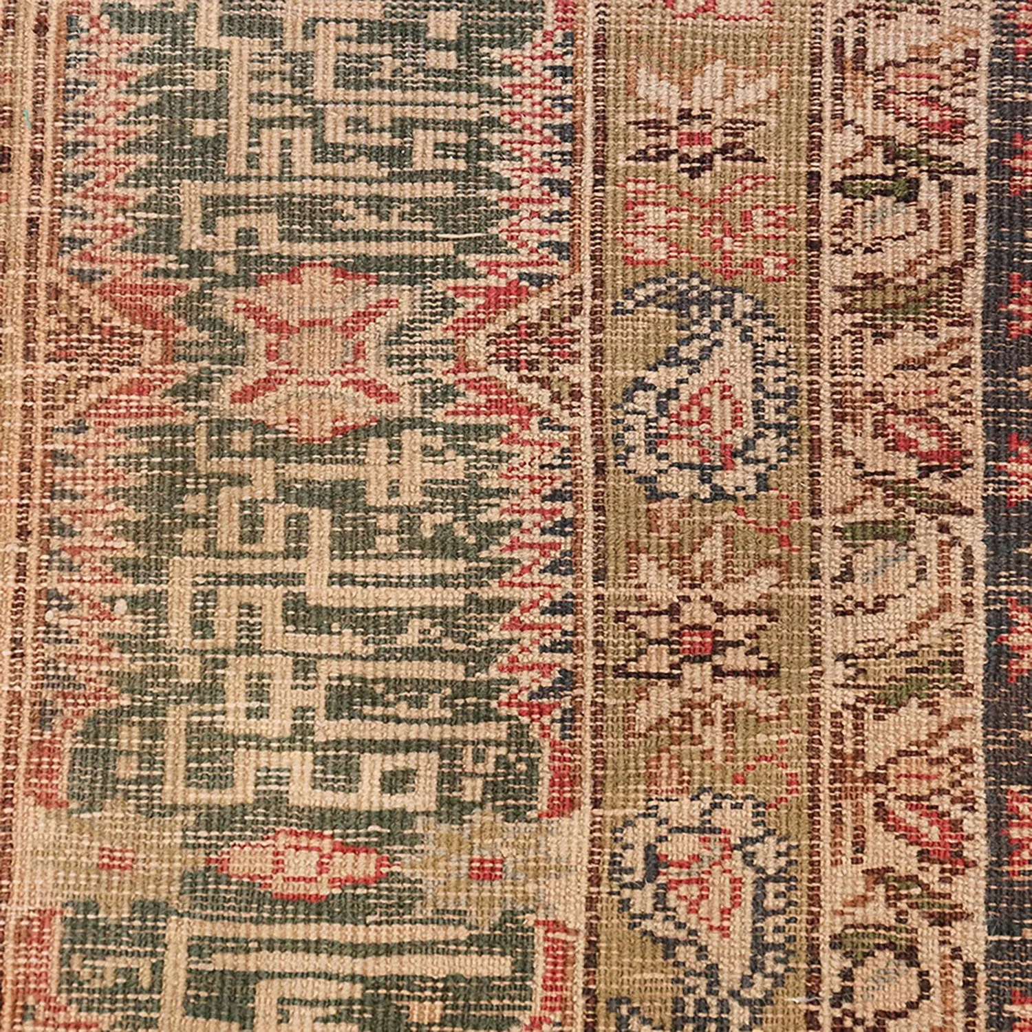 Red Antique Turkish Keysari Rug - 6'2" x 8'8"