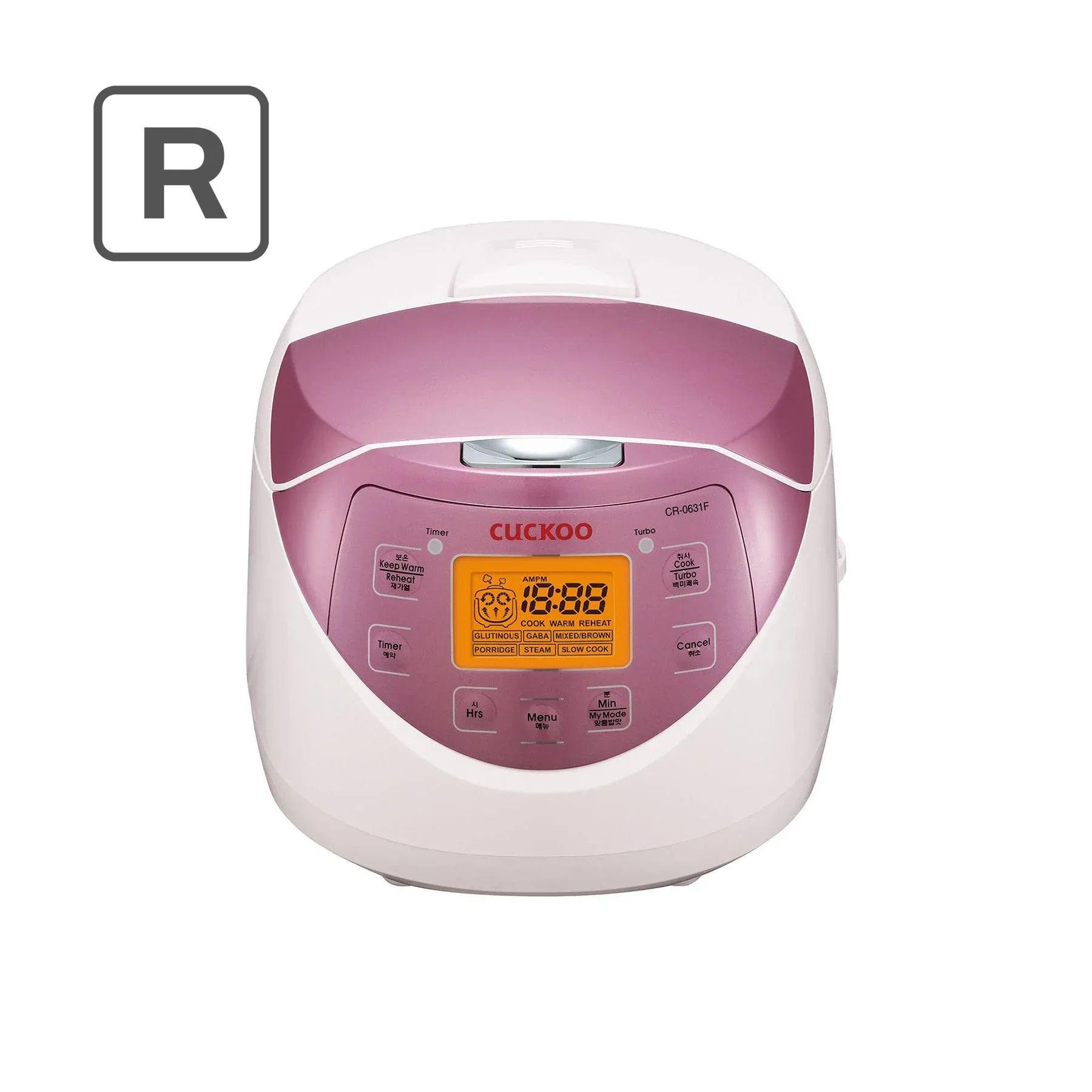 Refurbished 6-Cup Micom Rice Cooker (CR-0631F)