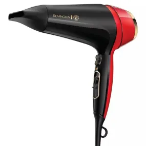 Remington Manchester United Thermacare Pro 2400W Hair Dryer - Black & Red | D5755