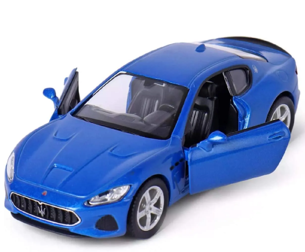 RMZ Die Cast Pull Back Maserati Granturismo, Blue