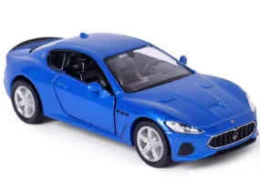 RMZ Die Cast Pull Back Maserati Granturismo, Blue