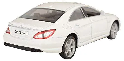 RMZ Die Cast Pull Back Mercedes Benz CLS 63 AMG, White