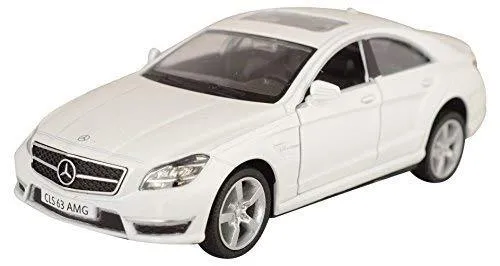 RMZ Die Cast Pull Back Mercedes Benz CLS 63 AMG, White