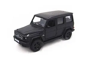 RMZ Die Cast Pull Back Mercedes G63, Matte Black