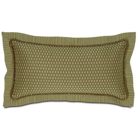 Rowe Green Lumbar Pillow Cover 11x21