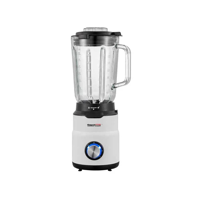 Royal Gourmet, Blender 1.5L Glass Jar White 800W