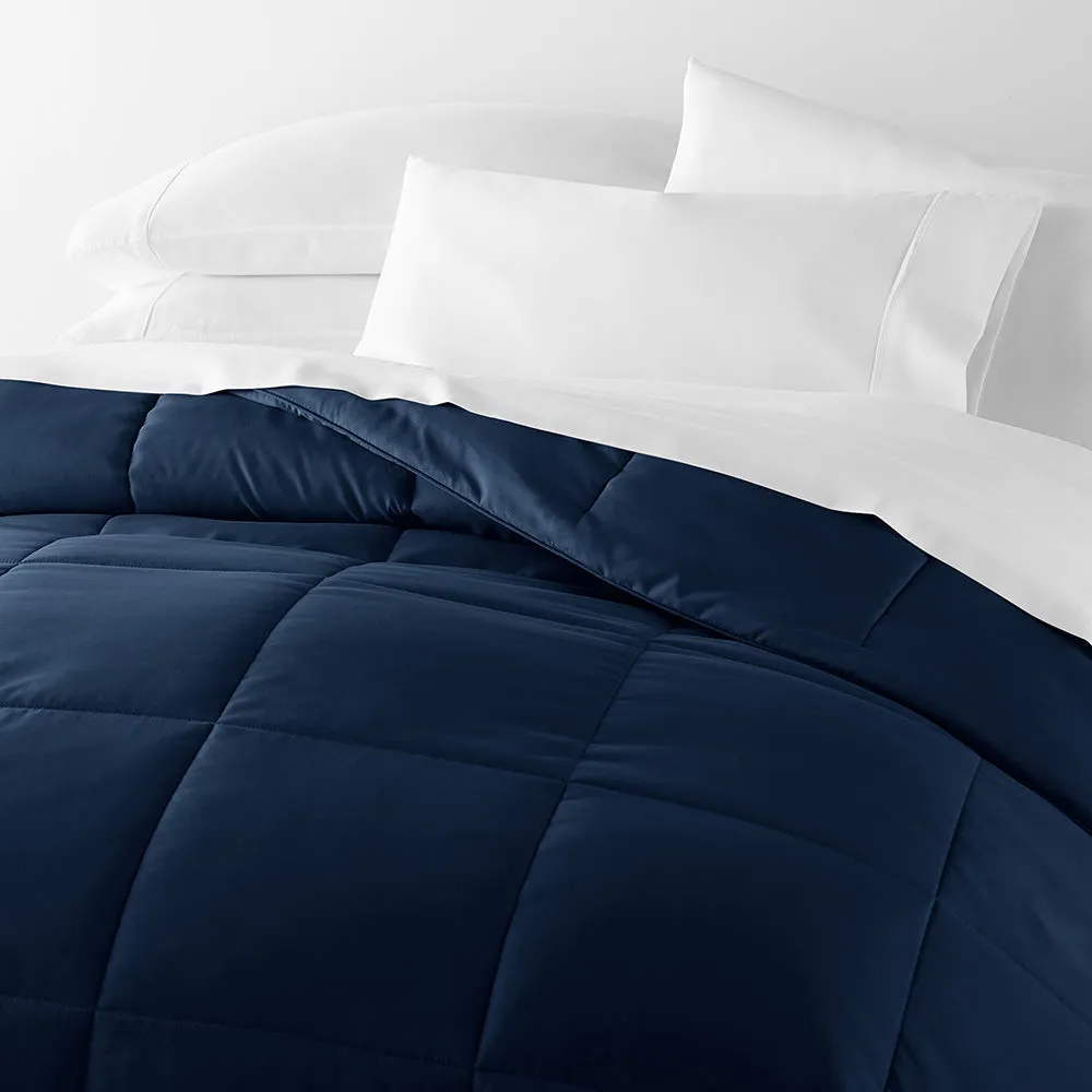 Sale - Solid Down-Alternative Comforter