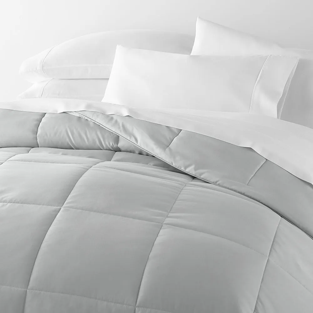 Sale - Solid Down-Alternative Comforter