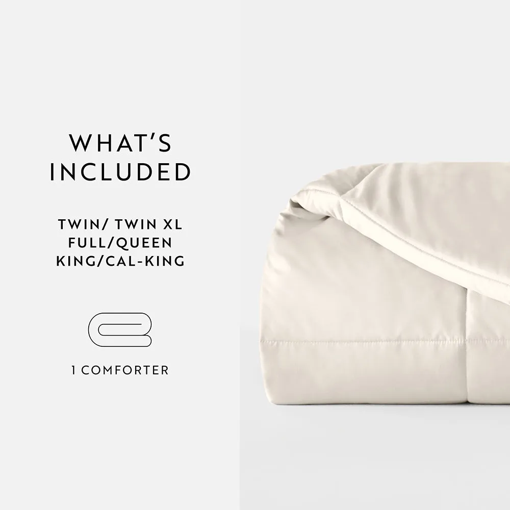 Sale - Solid Down-Alternative Comforter