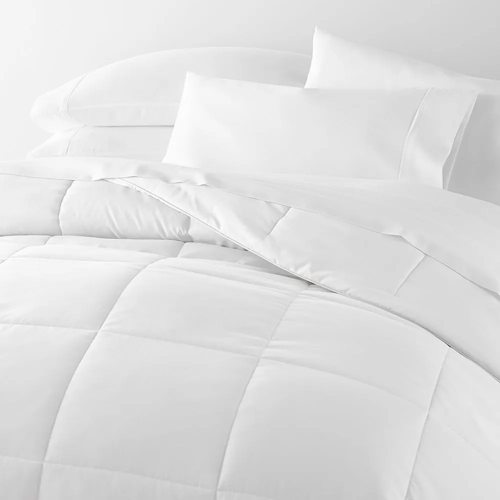 Sale - Solid Down-Alternative Comforter