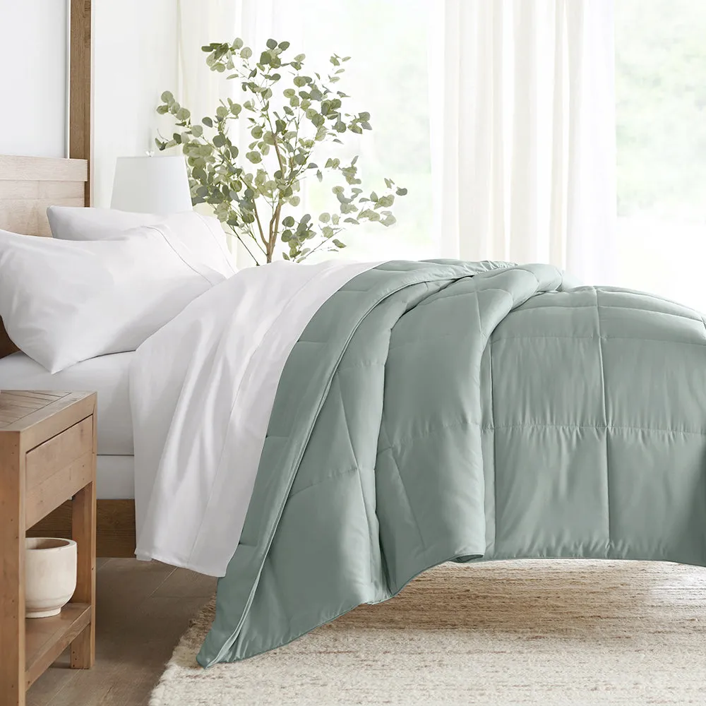 Sale - Solid Down-Alternative Comforter