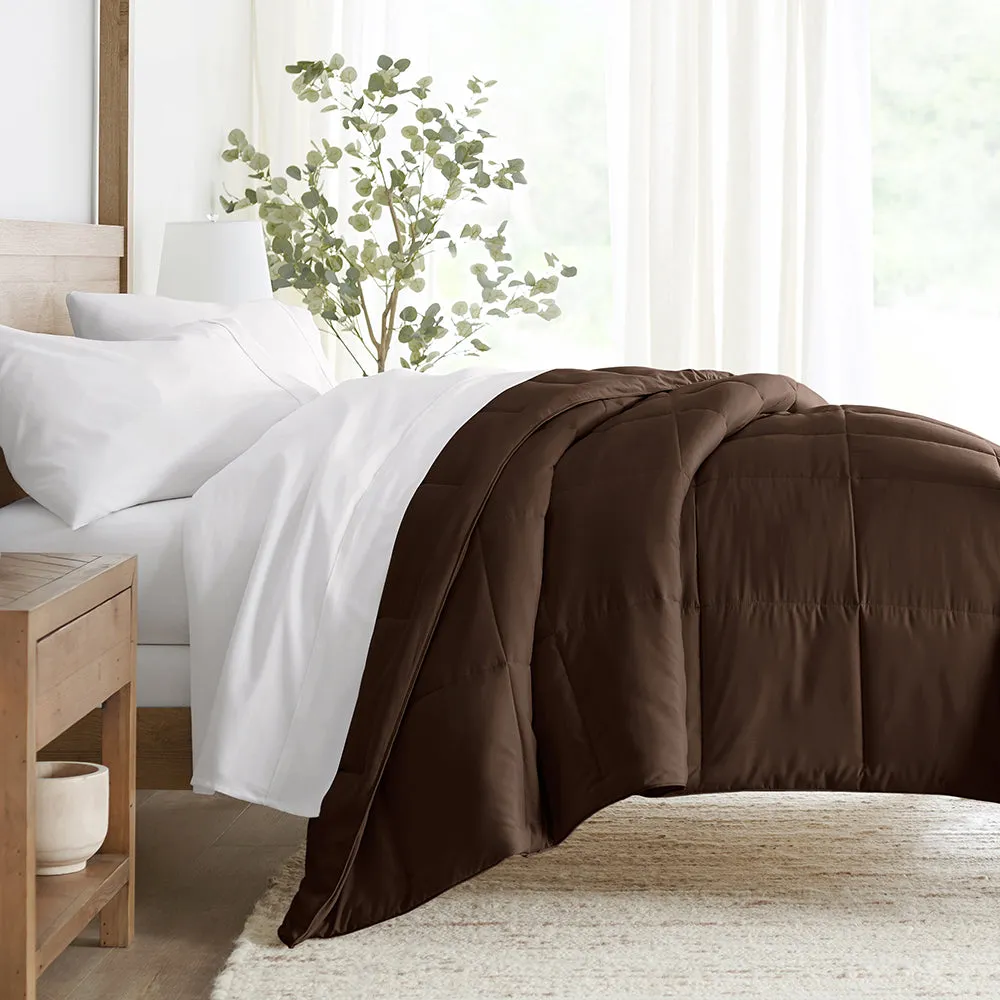 Sale - Solid Down-Alternative Comforter