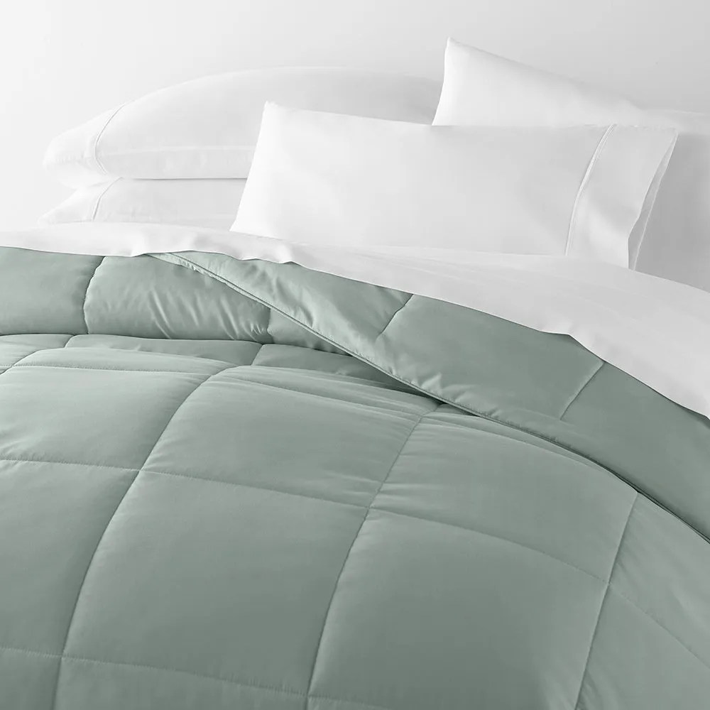 Sale - Solid Down-Alternative Comforter