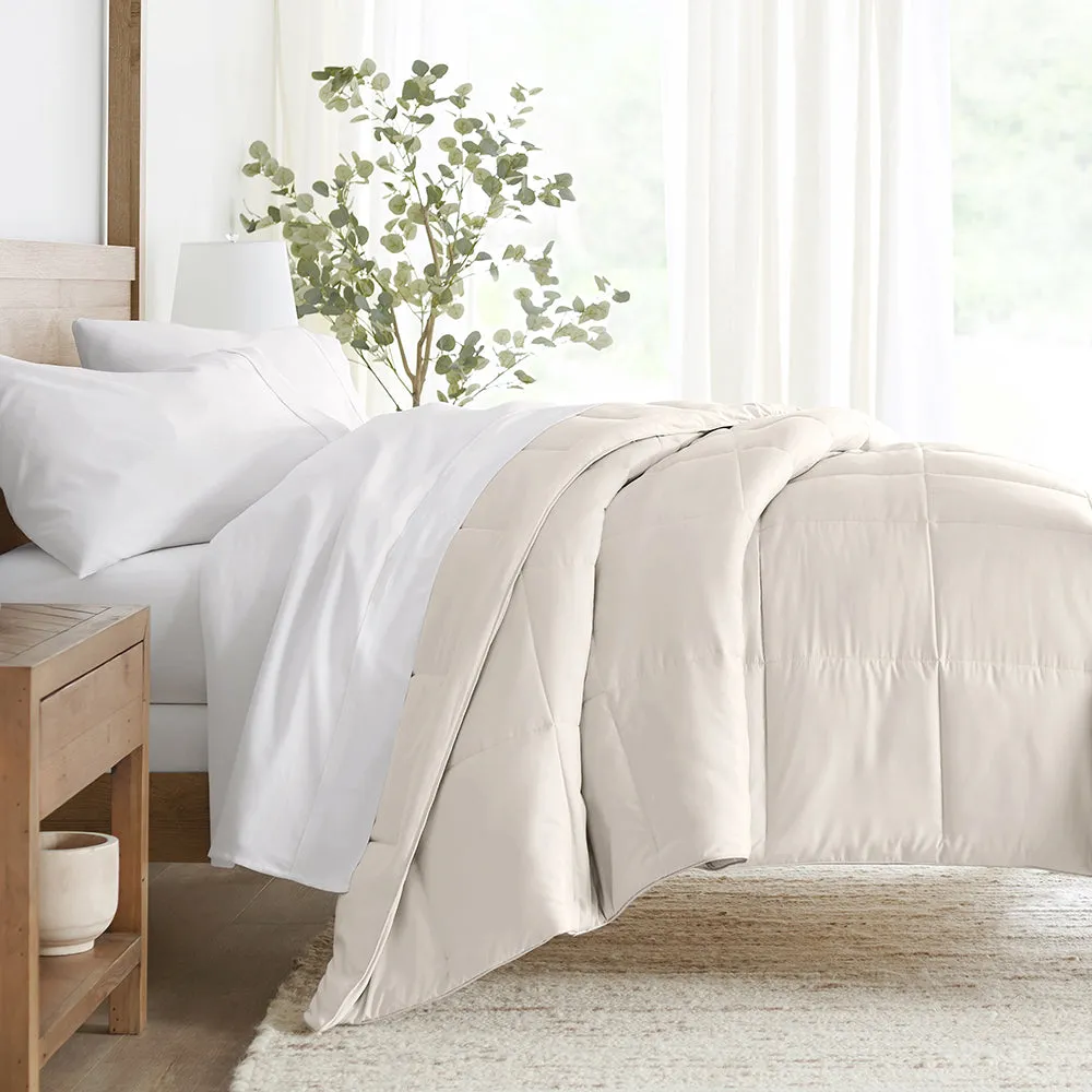 Sale - Solid Down-Alternative Comforter