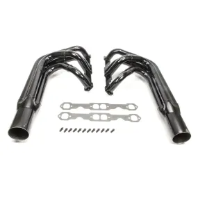 Schoenfeld Sprint Car Headers - 1-3/4" to 1-7/8" Tube Diameter - 3-1/2" x 9" Collectors - Standard SB Chevy