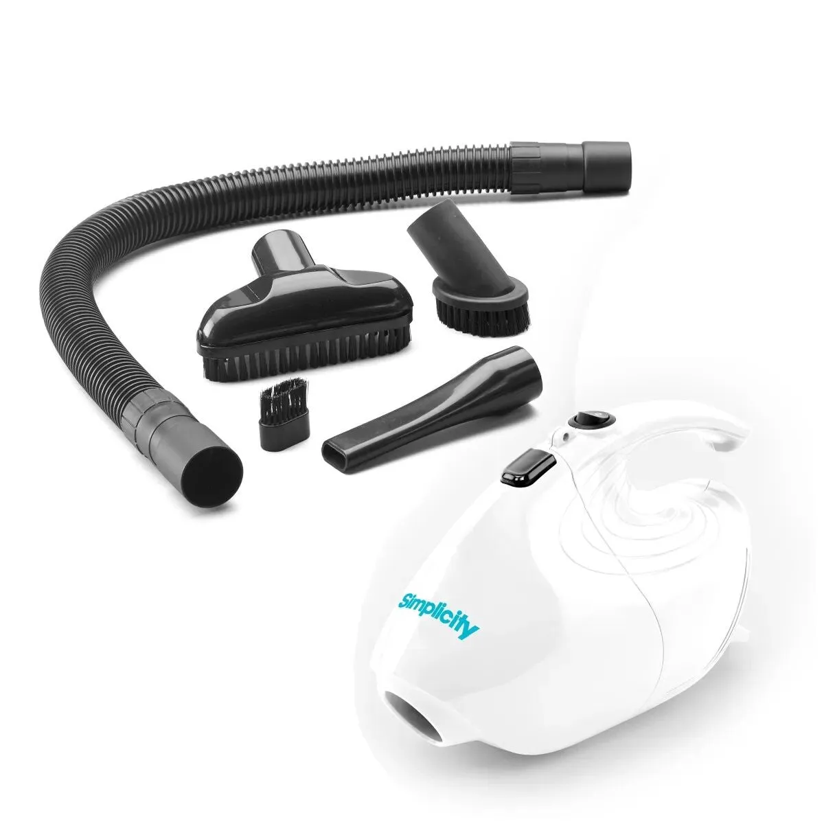 Simplicity Flash F1 Electric Handheld Vacuum With Tool Attachments