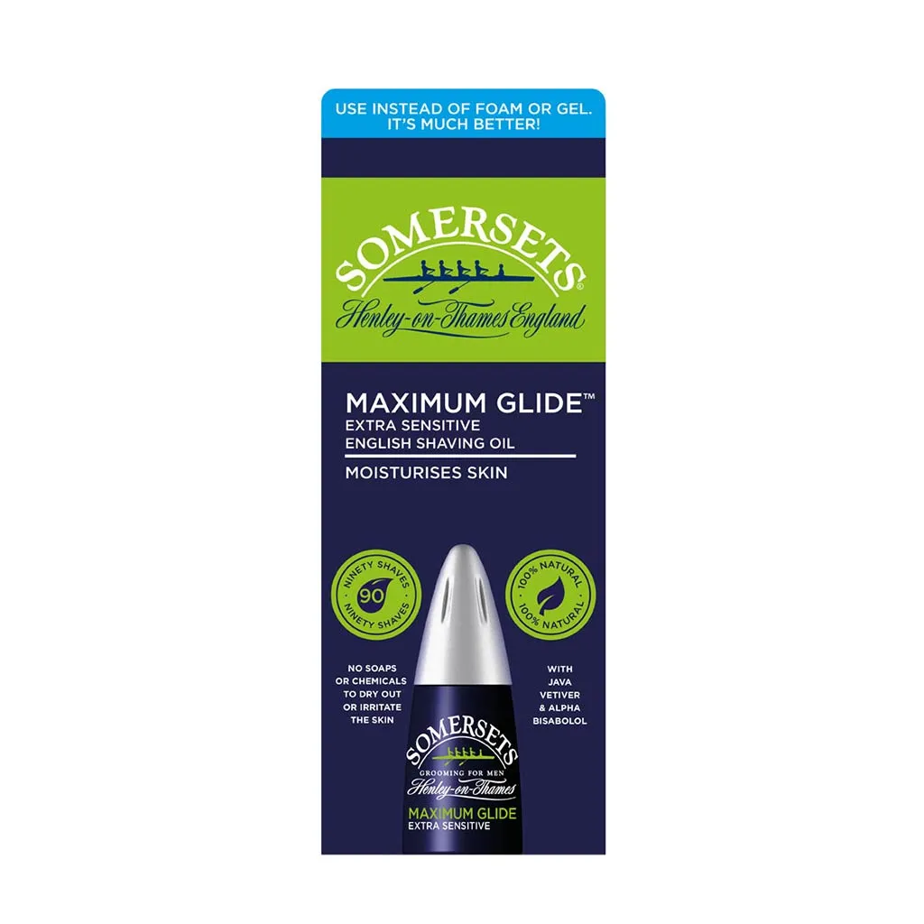 Somersets Shaving Oil For Men - Extra Sensitive