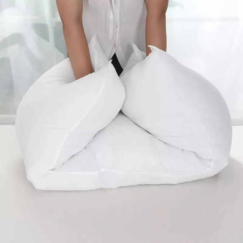 Straight Filled Pregnancy Support Pillow / Maternity Pillow / Sleeping Support Pillow In White Color