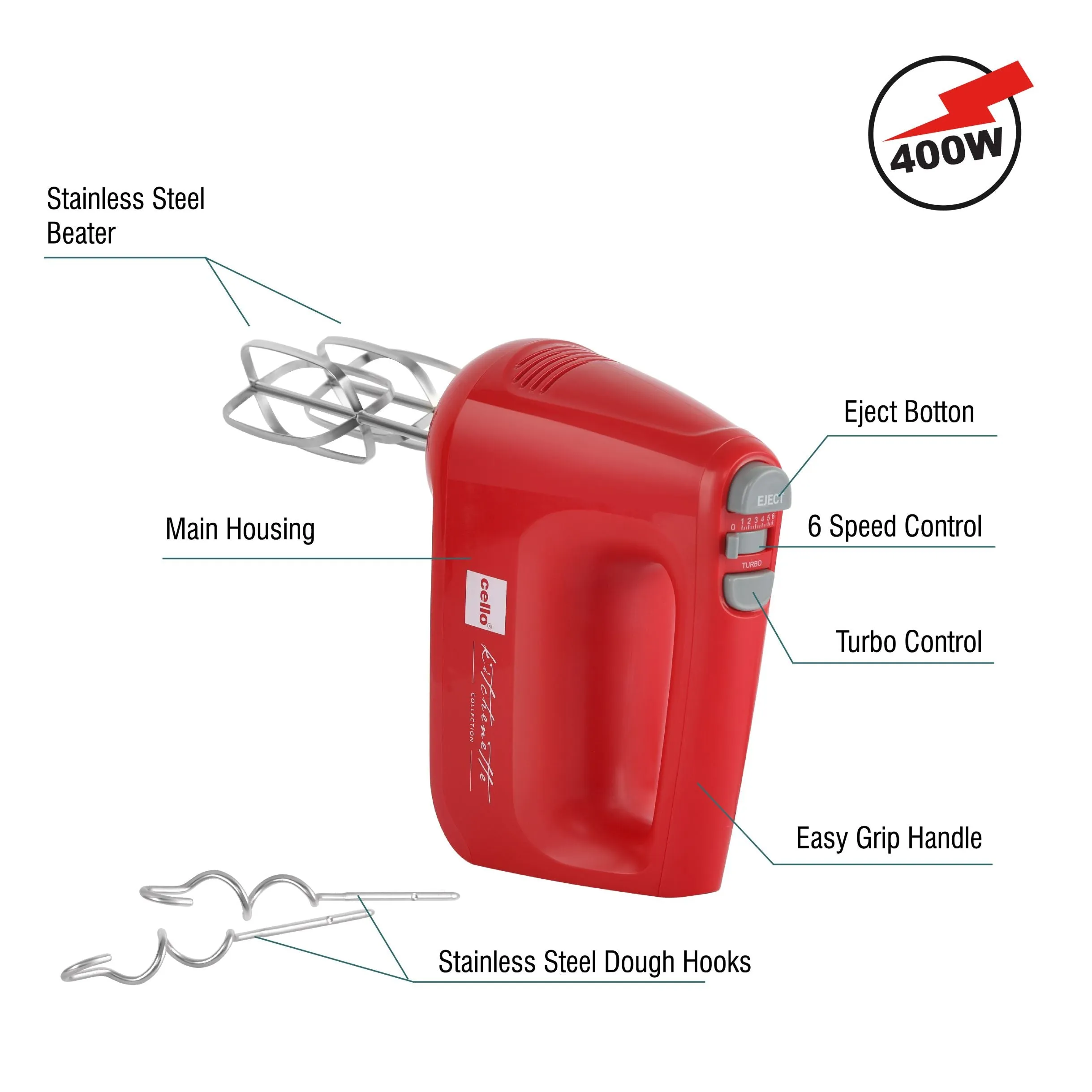 Supreme Hand Beater, 400W